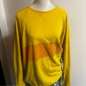Almond surfboards Yellow and Orange Men's Sweatshirt sz med